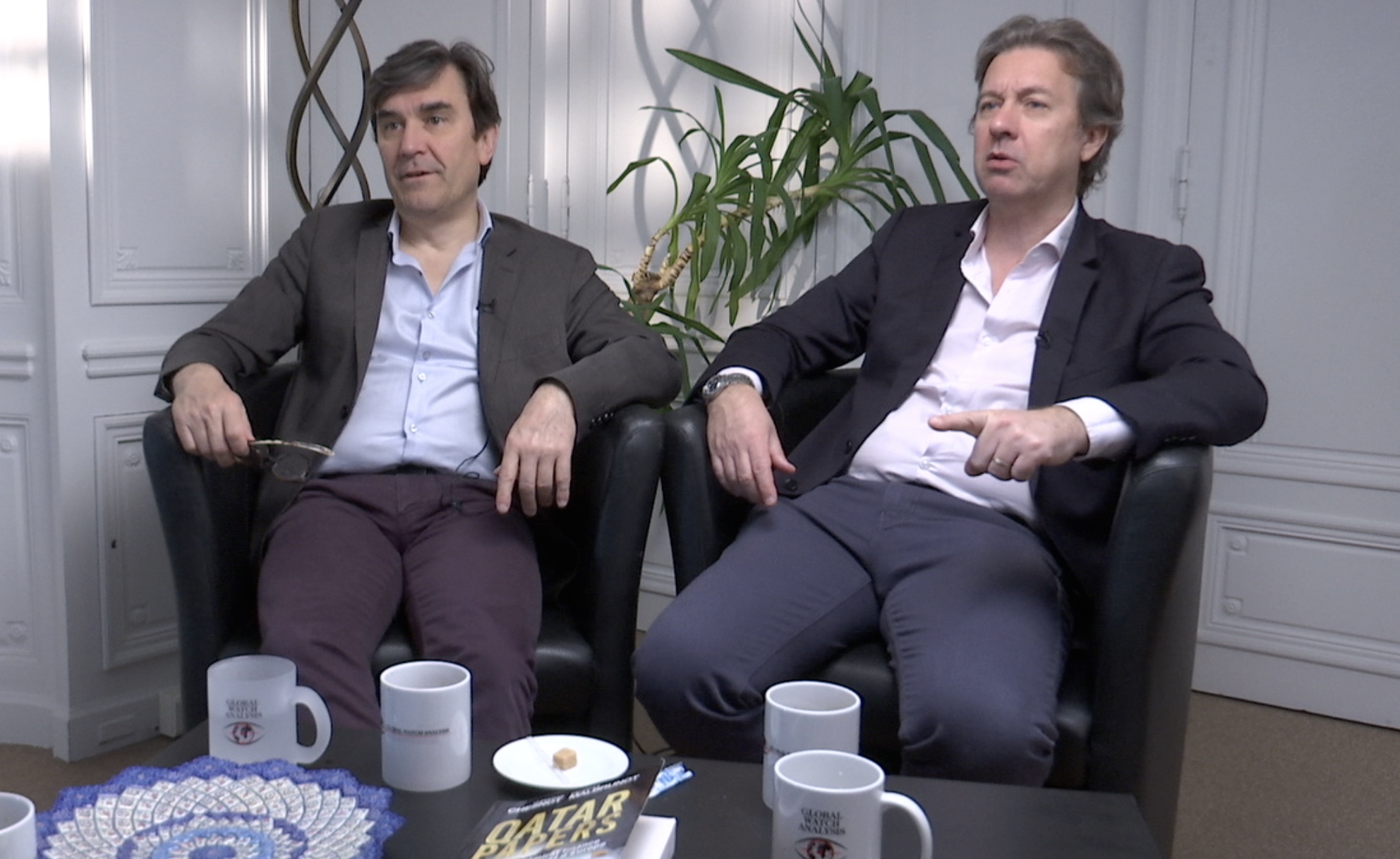 Interview avec Christian Chesnot et Georges Malbrunot, auteurs du livre Qatar Papers