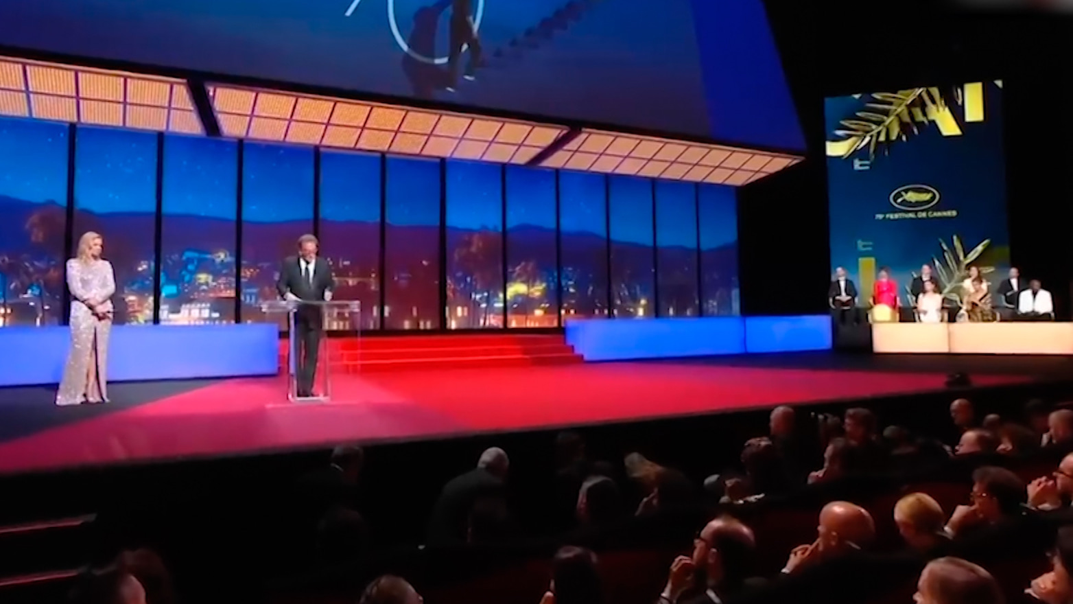 Festival de Cannes : l’hymne à l’engagement du président Lindon